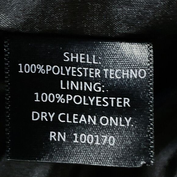 Sandro Womens Jacket size Medium Black Cream Animal Print Tie Waist Lined Ruffle - Picture 9 of 9